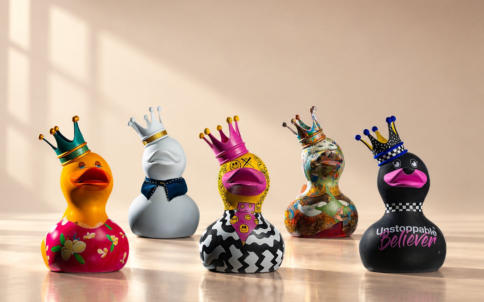 بطات Dolls & Dons بريشة فنانين مصريين