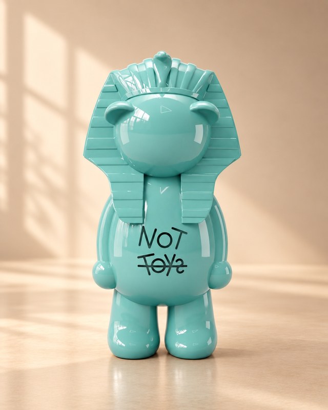 Pharaoh Fudge – Limited Edition in the NOT TOYS sand studio