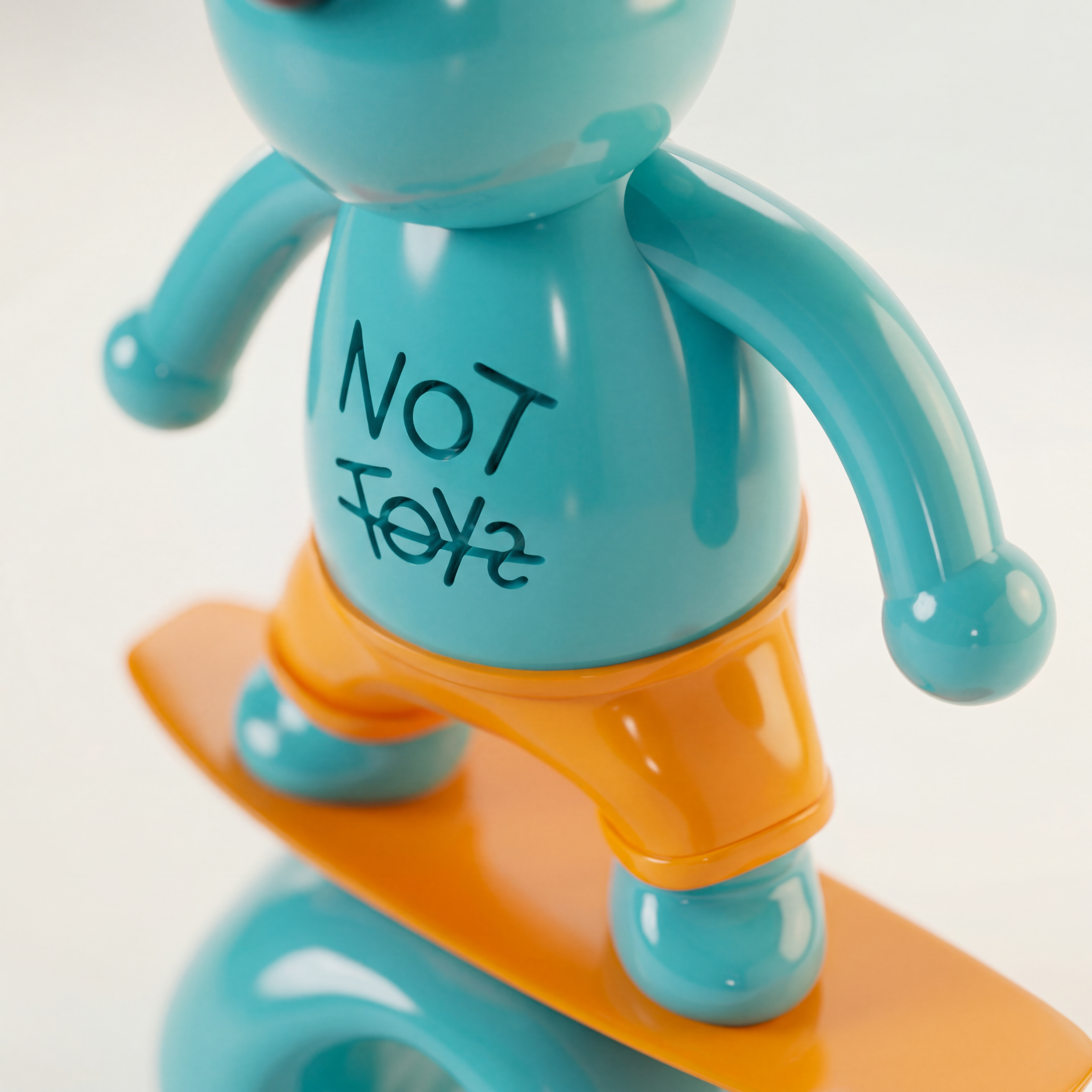 Surfing Fudge limited edition art toy image 4