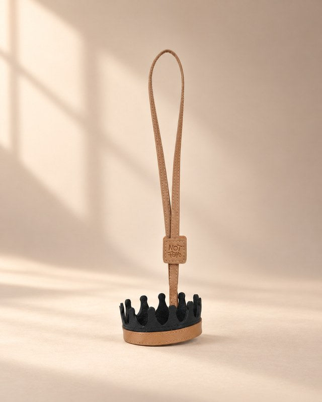 Crown Charm in the NOT TOYS sand studio